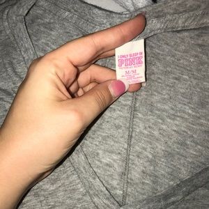 PINK Victoria's Secret Intimates & Sleepwear - Victoria’s Secret PINK gray sleep shirt sz M PINK Victoria's Secret Intimates & Sleepwear - Victoria’s Secret PINK gray sleep shirt sz M